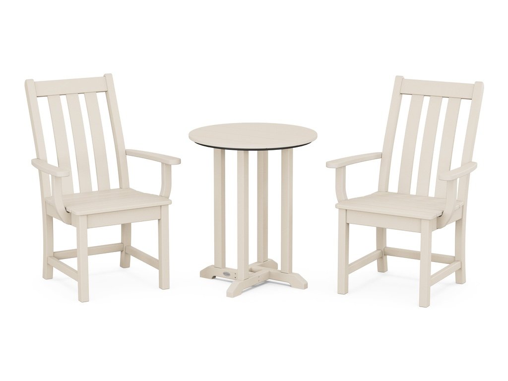 Vineyard 3-Piece Round Dining Set Photo