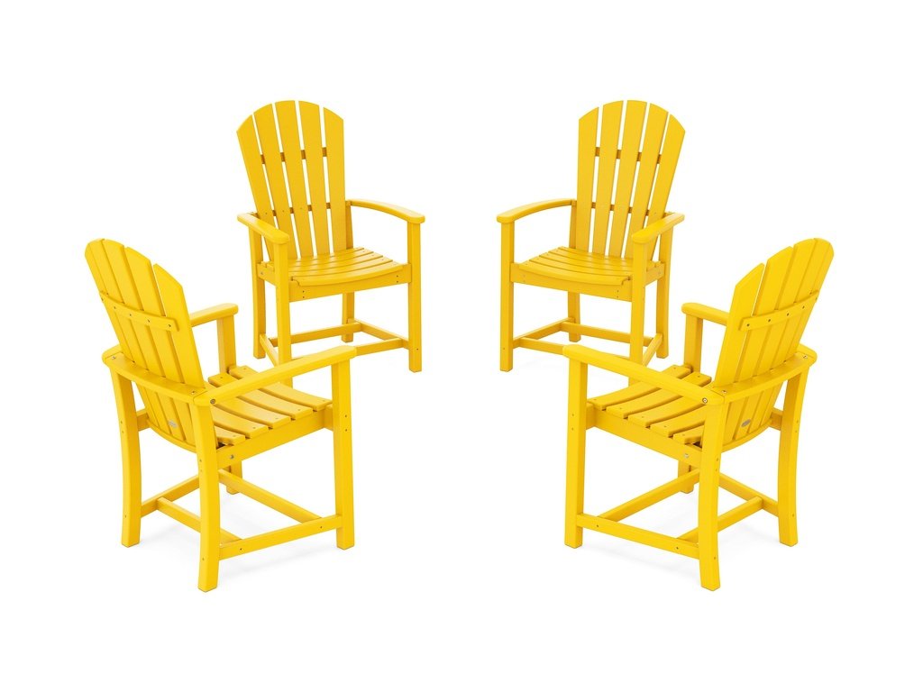 Palm Coast 4-Piece Upright Adirondack Conversation Set Photo