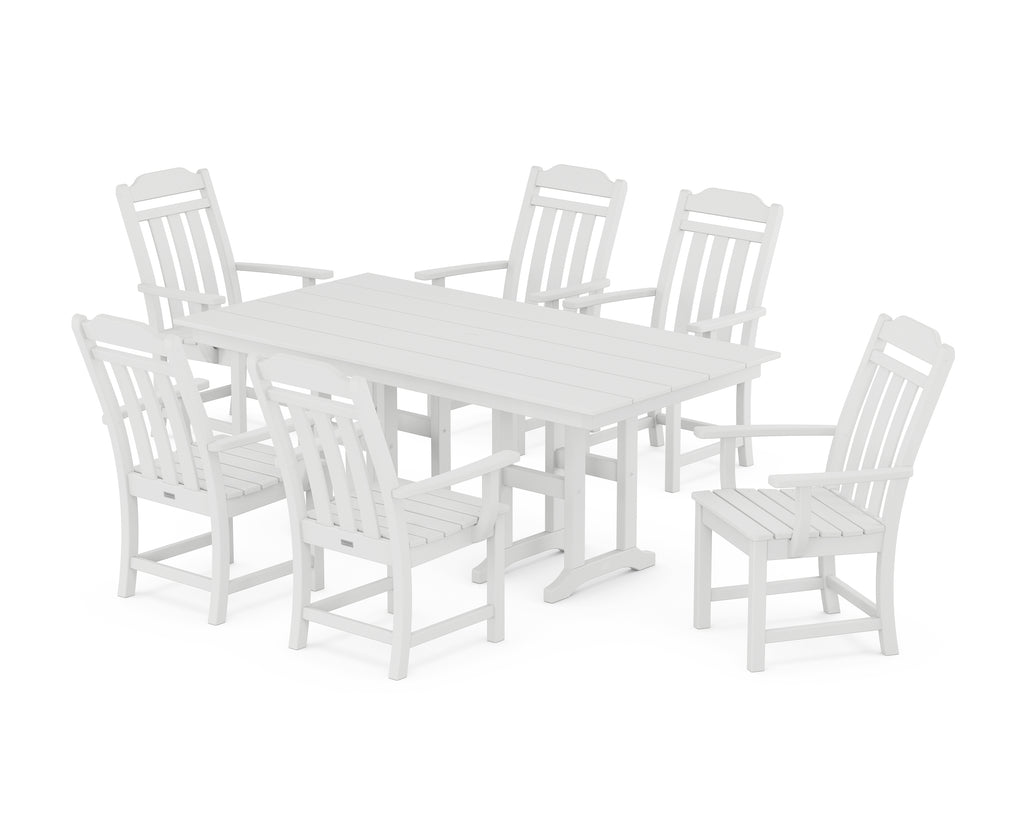 Country Living Arm Chair 7-Piece Farmhouse Dining Set Photo