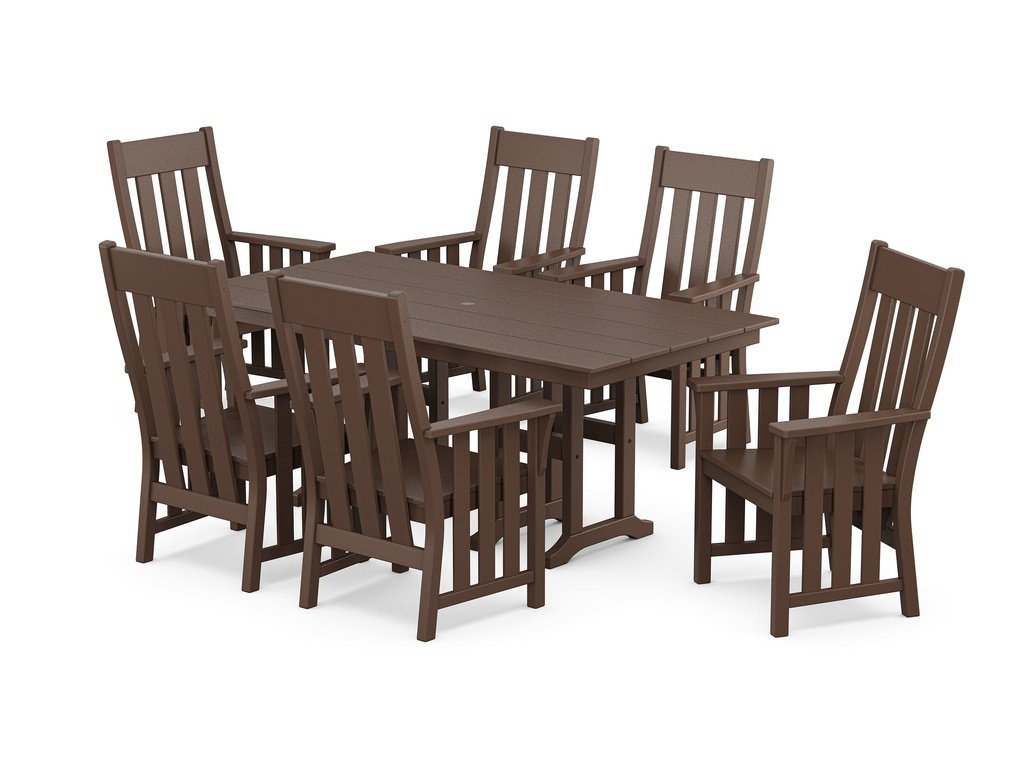 Acadia Arm Chair 7-Piece Farmhouse Dining Set Photo