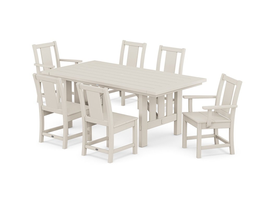 Prairie 7-Piece Dining Set with Mission Table Photo