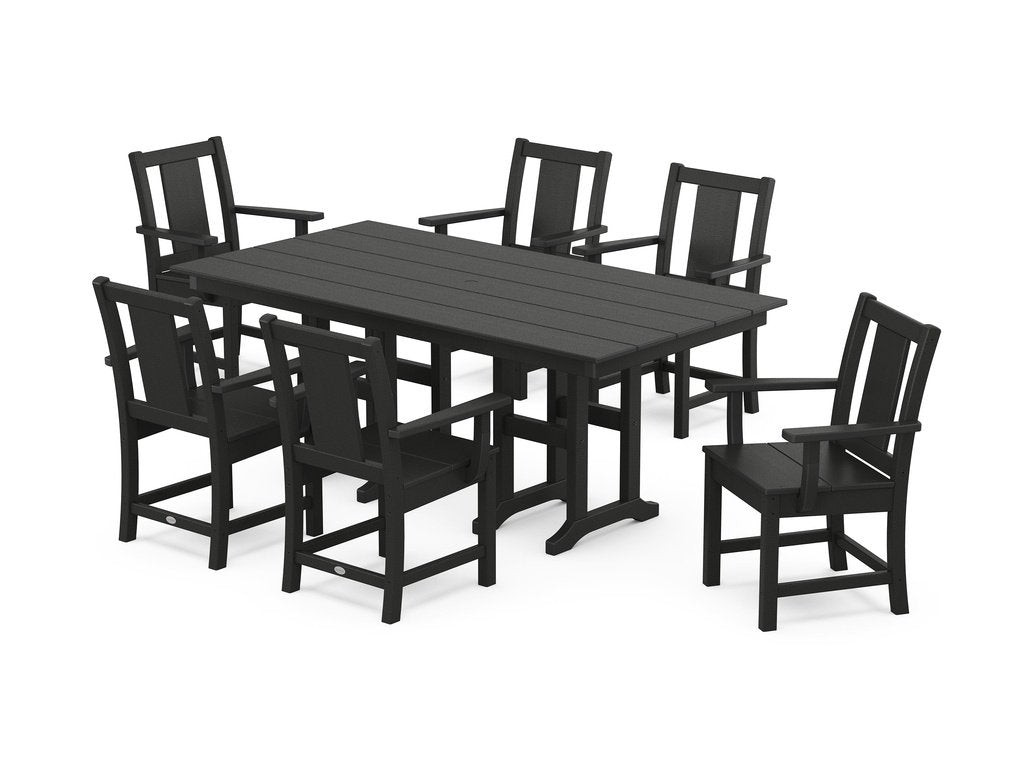 Prairie Arm Chair 7-Piece Farmhouse Dining Set Photo