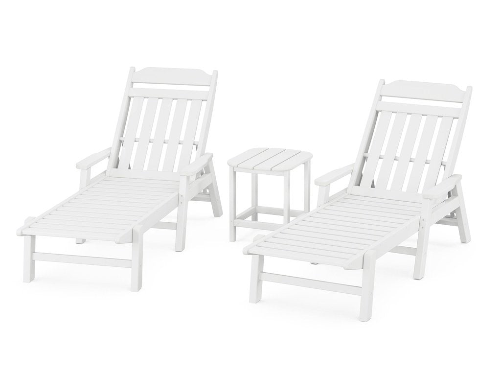 Country Living 3-Piece Chaise Set with Arms Photo