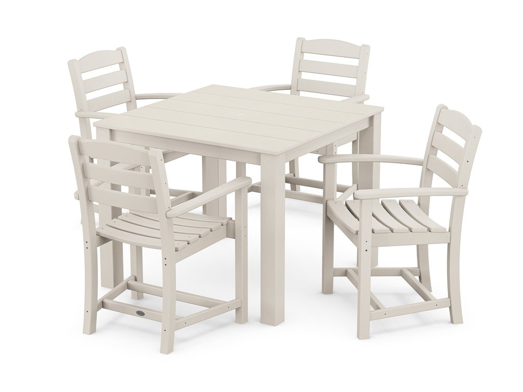 La Casa Cafe' 5-Piece Parsons Dining Set Photo