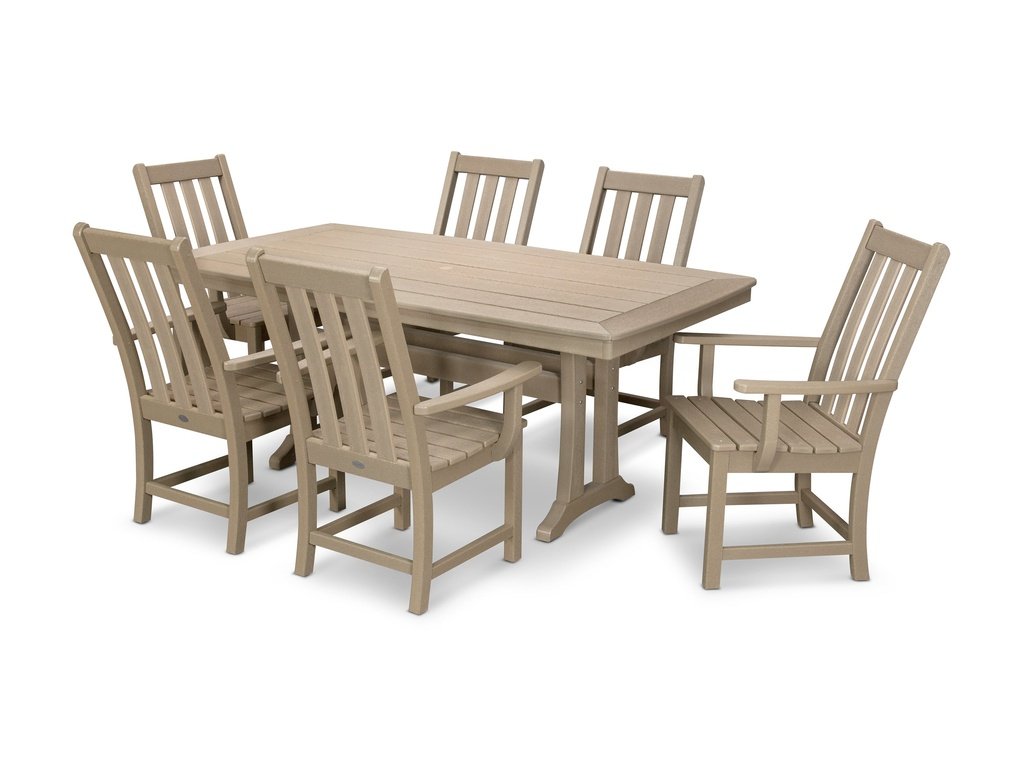 Vineyard 7-Piece Arm Chair Dining Set Photo