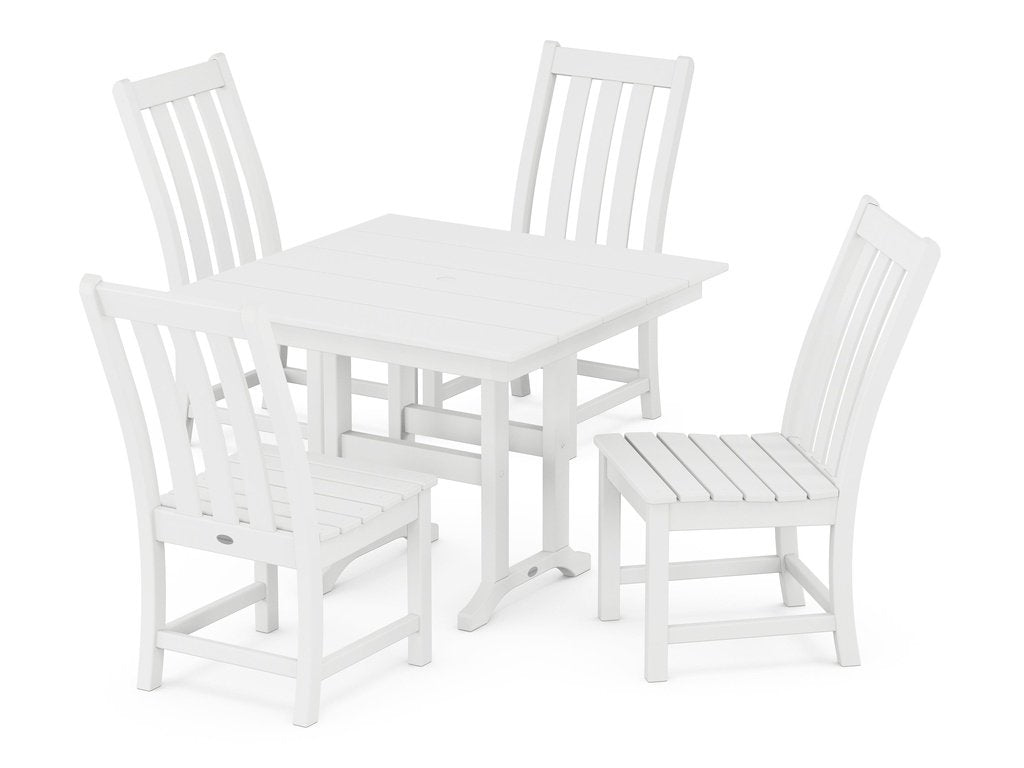 Vineyard Side Chair 5-Piece Farmhouse Dining Set Photo