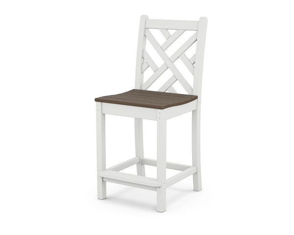 Chippendale Counter Side Chair | Natural Finish - Retreat Home Furniture