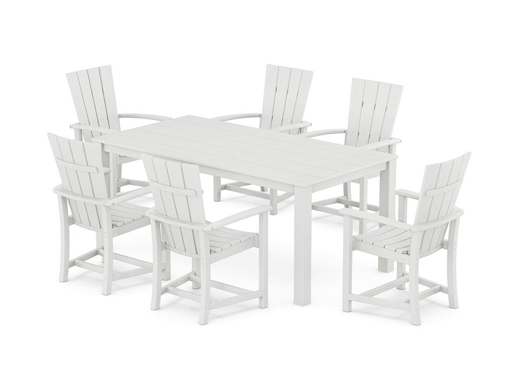 Quattro 7-Piece Parsons Dining Set Photo