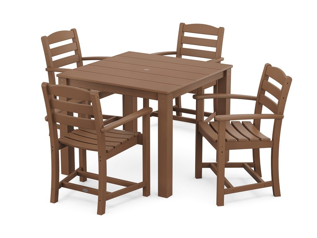 La Casa Cafe' 5-Piece Parsons Dining Set Photo