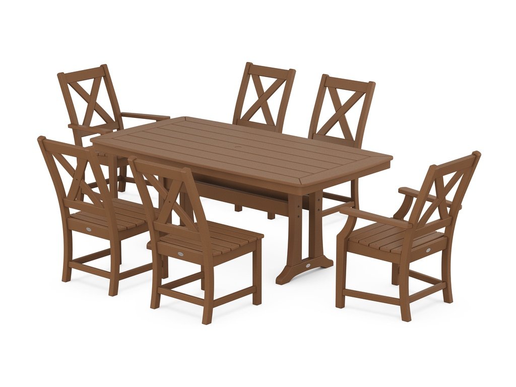 Braxton 7-Piece Dining Set with Trestle Legs Photo