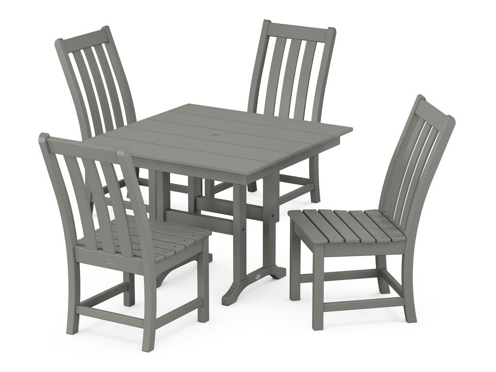 Vineyard Side Chair 5-Piece Farmhouse Dining Set Photo