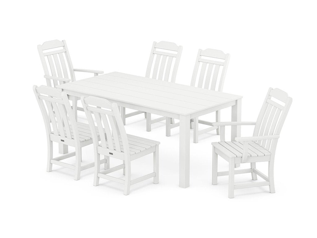 Country Living 7-Piece Parsons Dining Set Photo