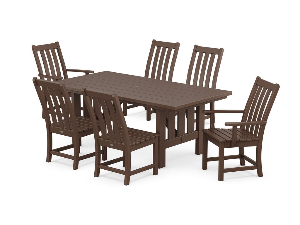 Vineyard 7-Piece Dining Set with Mission Table Photo