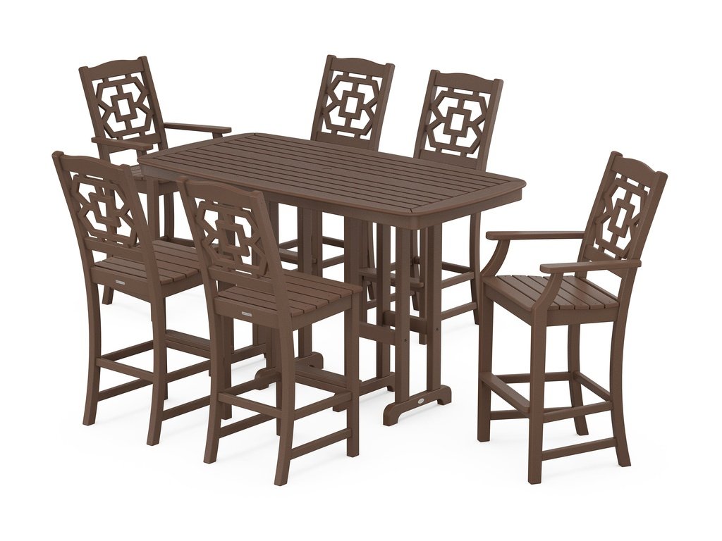 Chinoiserie 7-Piece Bar Set Photo