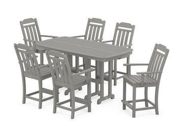 Country Living Arm Chair 7-Piece Counter Set Photo