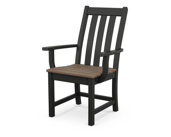 Vineyard Dining Arm Chair | Natural Finish - Retreat Home Furniture