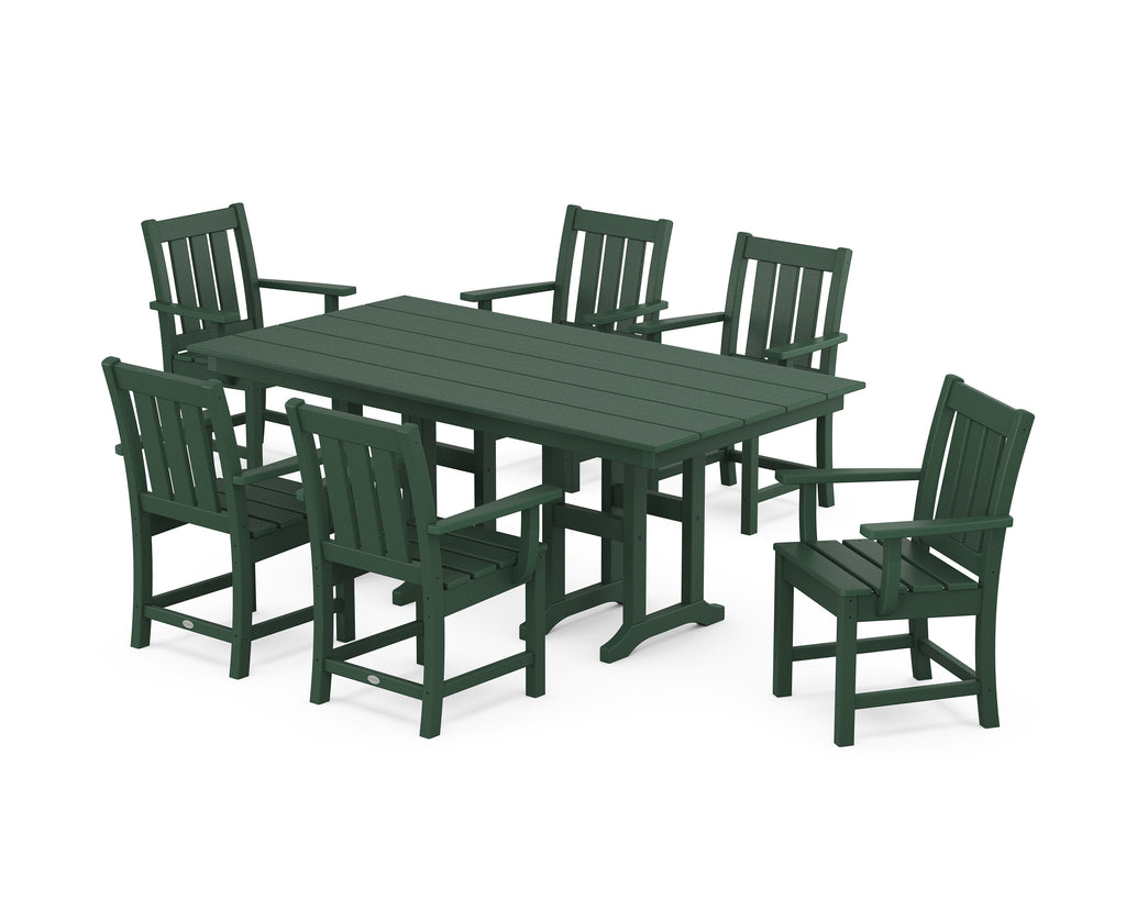 Oxford Arm Chair 7-Piece Farmhouse Dining Set Photo