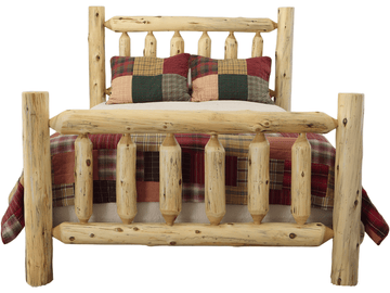 Rustic Cedar Bedstead