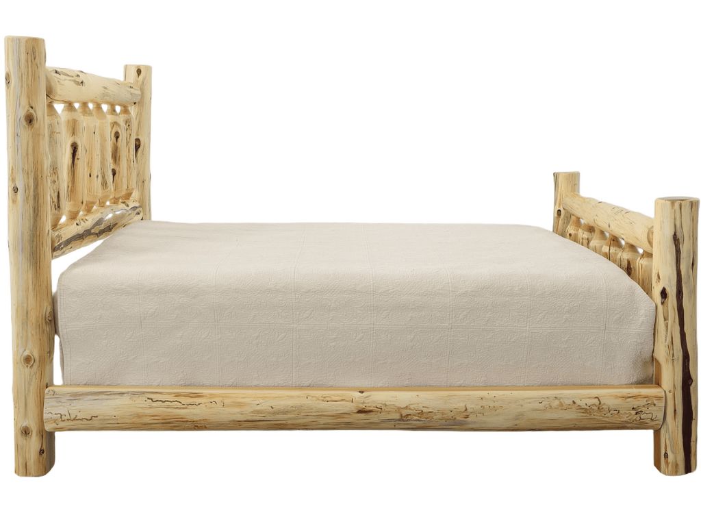 Rustic Cedar Bedstead