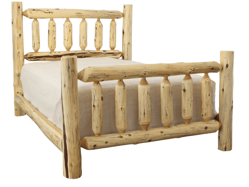 Rustic Cedar Bedstead