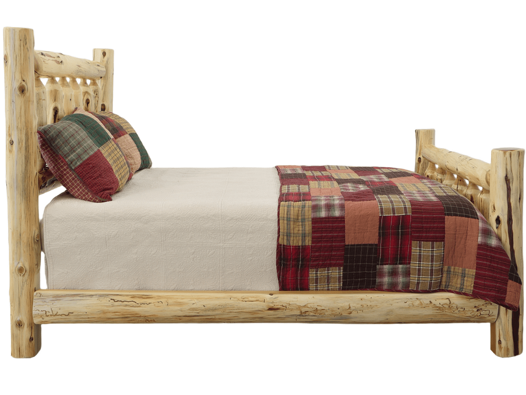 Rustic Cedar Bedstead