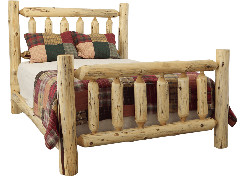 Rustic Cedar Bedstead