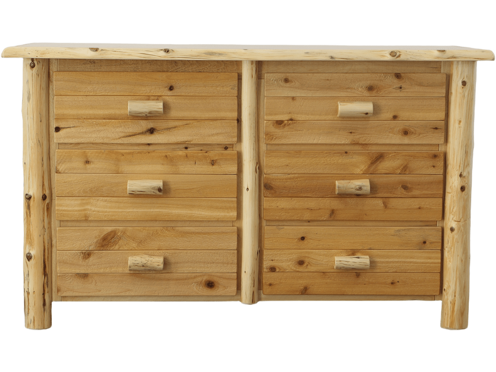 Rustic Cedar 6 Drawer Dresser - Retreat Home Furniture