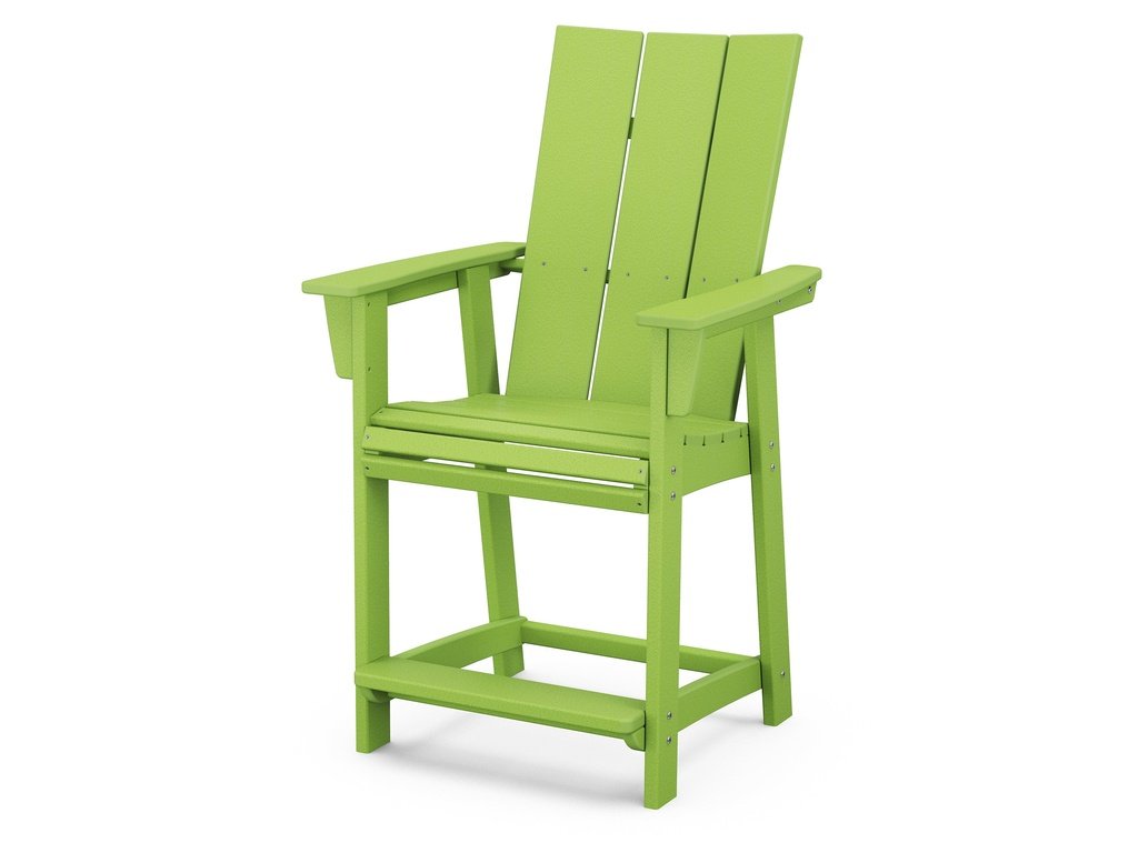 Modern Curveback Adirondack Counter Chair Photo