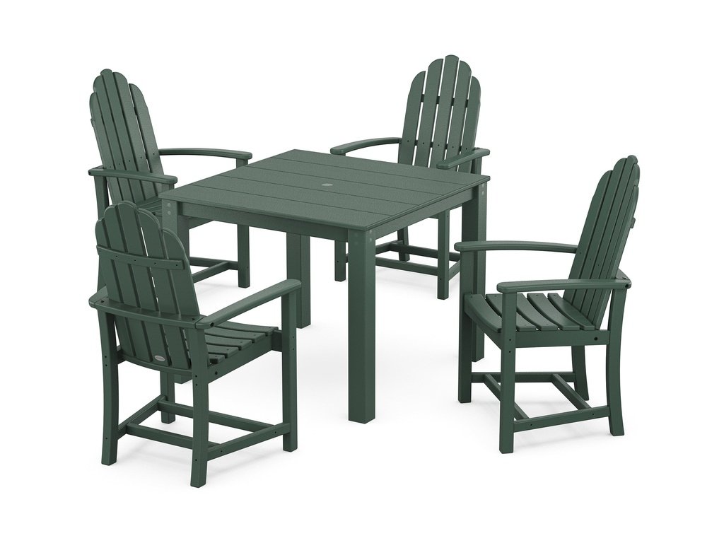 Classic Adirondack 5-Piece Parsons Dining Set Photo