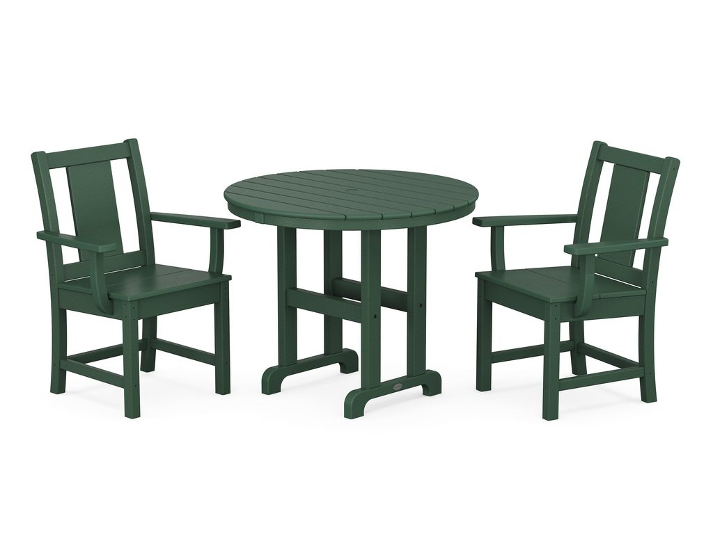 Prairie 3-Piece Farmhouse Dining Set Photo