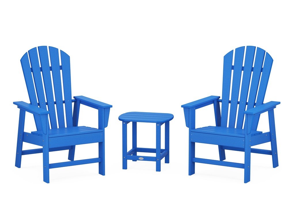 South Beach Casual Chair 3-Piece Set with 18" South Beach Side Table Photo