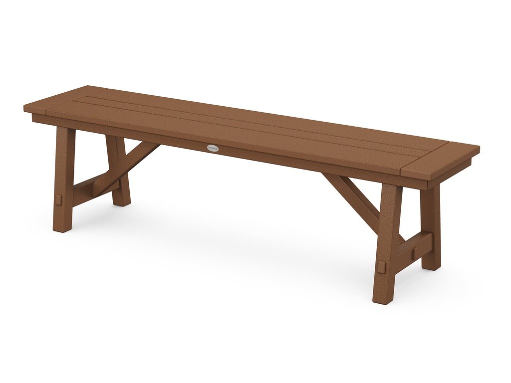 Rustic Farmhouse 60" Backless Bench Photo