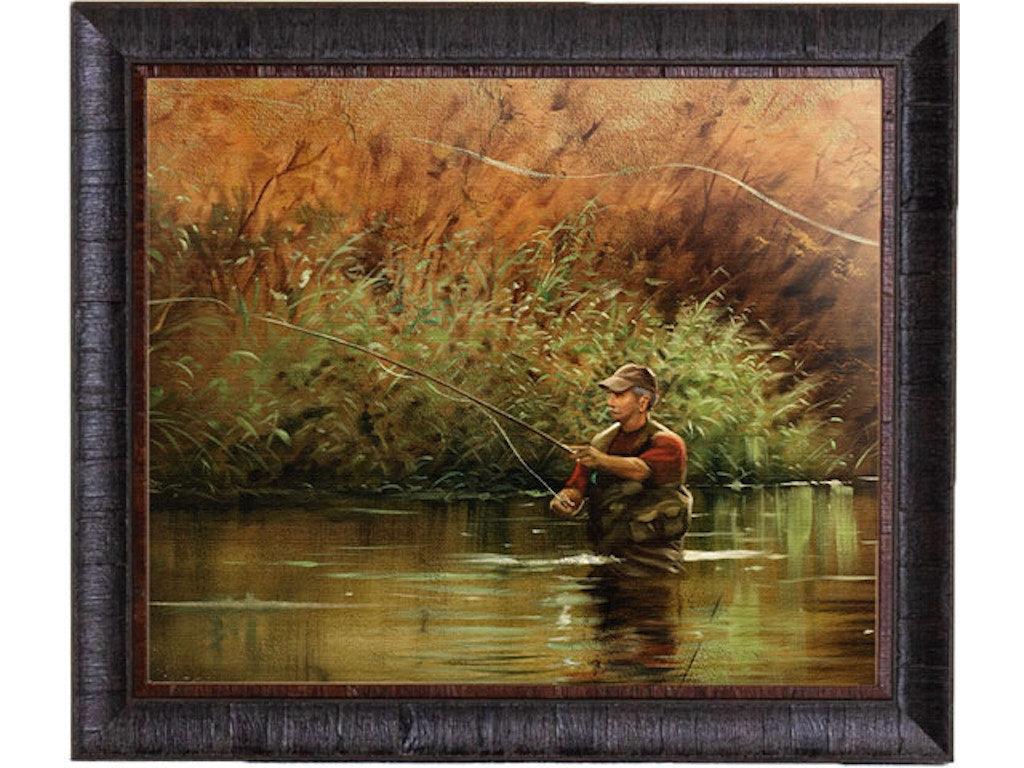 Fly Fishing Painting by Retreat Art - On Sale Now. – Retreat Home Furniture
