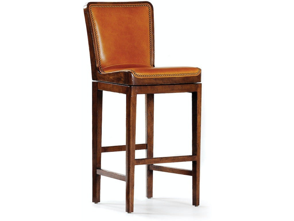 Ryder Wooden Bar Stool - Smoked Oak