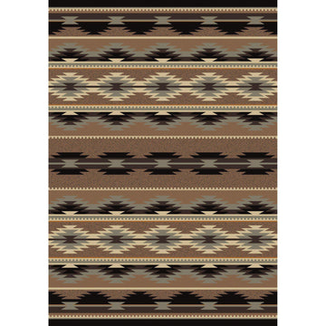 Southwest Medicine - Light-CabinRugs Southwestern Rugs Wildlife Rugs Lodge Rugs Aztec RugsSouthwest Rugs