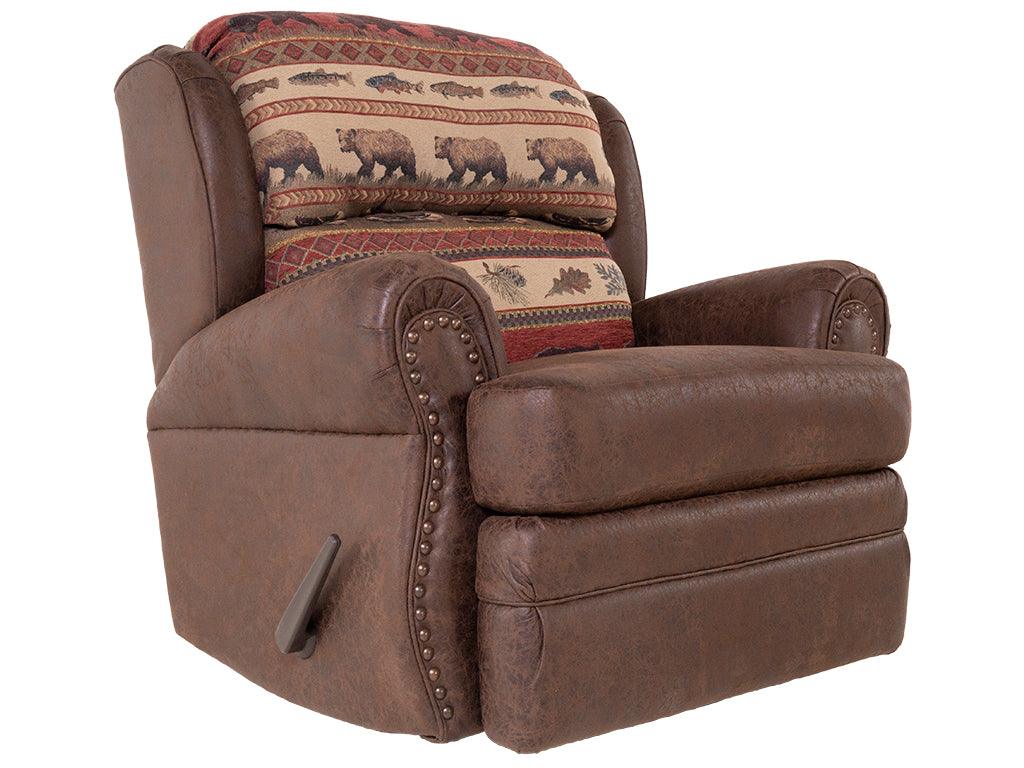 Hudson swivel best sale rocker recliner