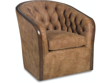 Sybil Tufted Swivel Chair - Retreat Home Furniture